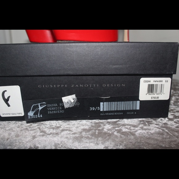 Red Giuseppe Zanotti “Sasha” Platform Heels sz39.5 - Picture 3 of 8